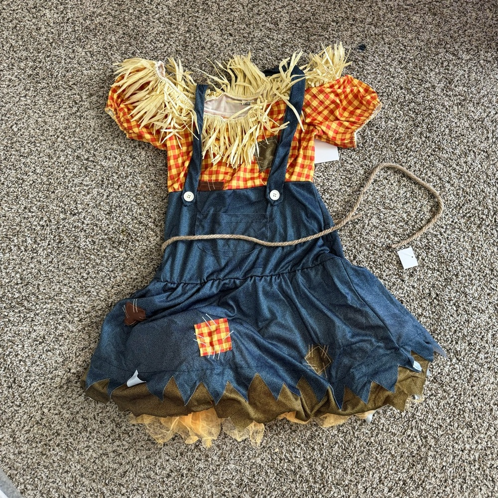 Woman scarecrow costume